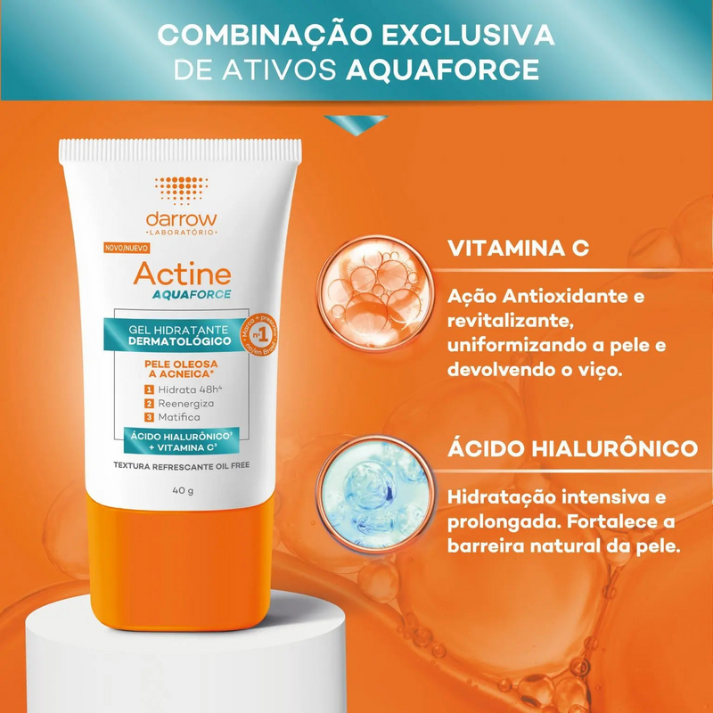 Darrow Actine Aquaforce Gel hidratante 40gr.