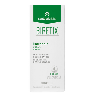 Cantabria Biretix Isorepair Crema Hidratante Reparadora Piel Sensible 50ml.