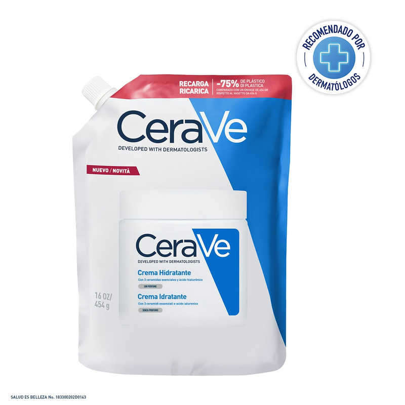 Cerave Crema Hidratante Refill 454ml.