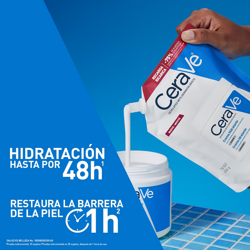 Cerave Crema Hidratante Refill 454ml.