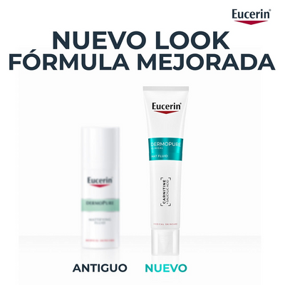 Eucerin DermoPure Clinical Mat Fluid Hidratante Matificante 40ml.