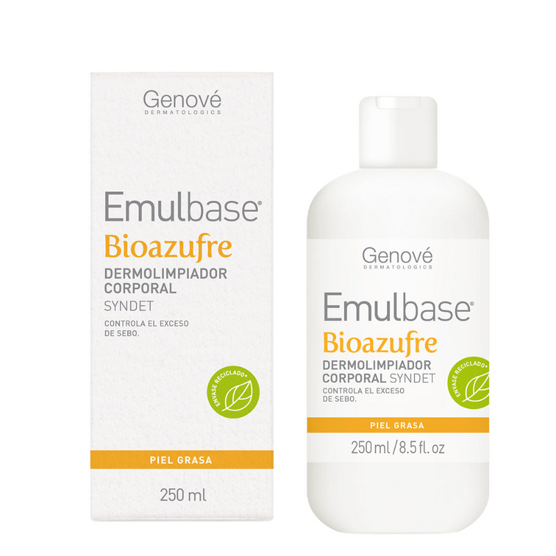 Genove Emulbase Bioazufre Crema Tratamiento 250ml.