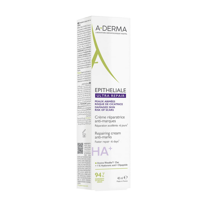 A-Derma Epitheliale A.H. Ultra Repairing Cream SPF50+ 40ml.