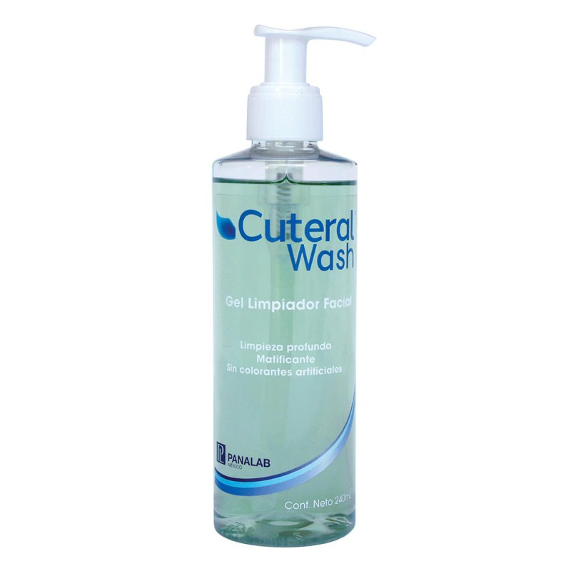 Panalab Cuteral Wash Limpiador Suave 240ml.