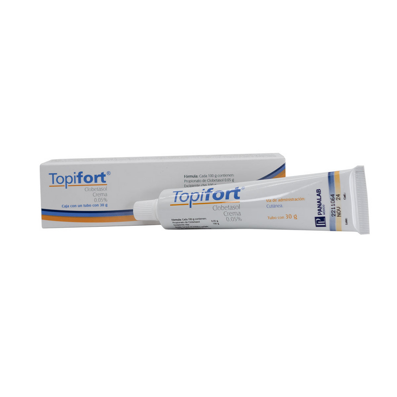 Panalab Topifort Crema Clobetasol 0.05% 30g.