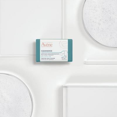Avène Cleanance Barra limpiadora purificante 100g.