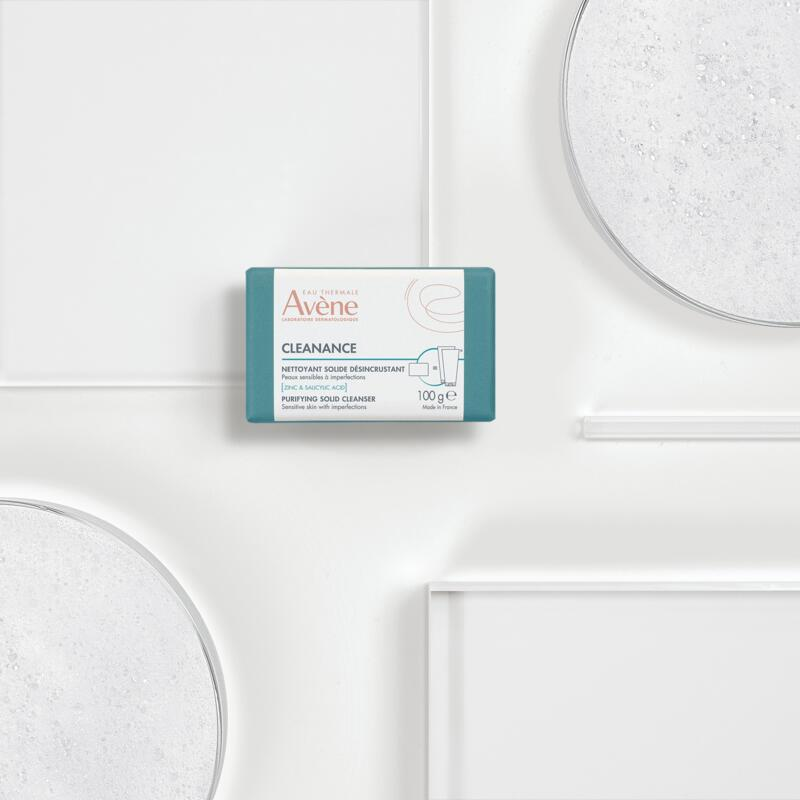 Avène Cleanance Barra limpiadora purificante 100g.