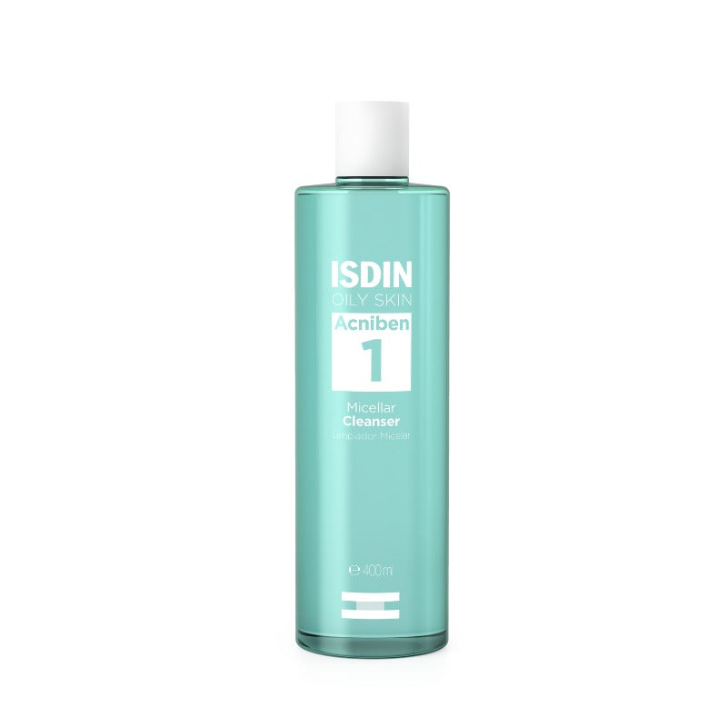 Isdin Acniben Micellar Cleanser Purificante para Piel Grasa 400ml.