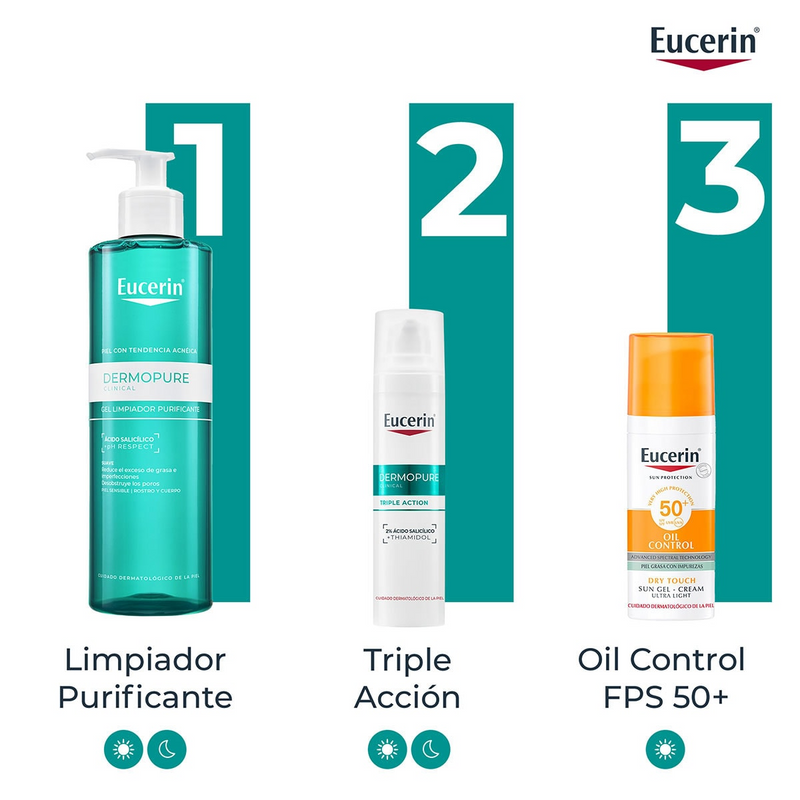 Eucerin Dermopure Clinical Triple Action 40ml.