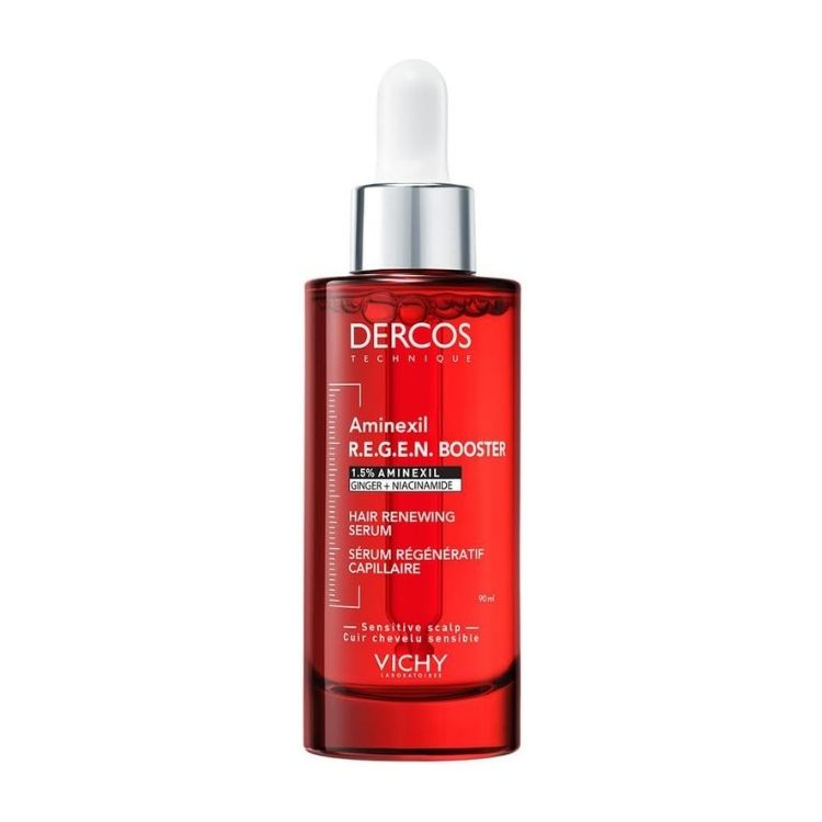 Vichy Dercos Regen Serum Fortalecedor Capilar Anticaída 90ml.