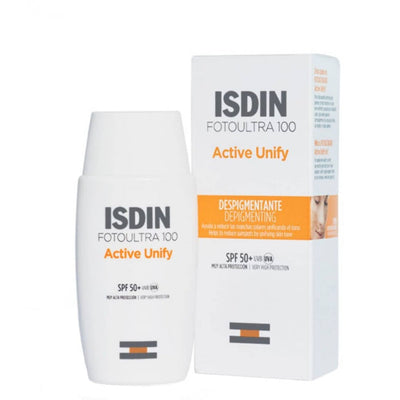 Foto Ultra 100 Isdin 50+ Active unify 50ml sin color