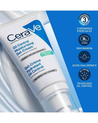 Cerave Oil Control Gel-Crema Hidratante 52ml