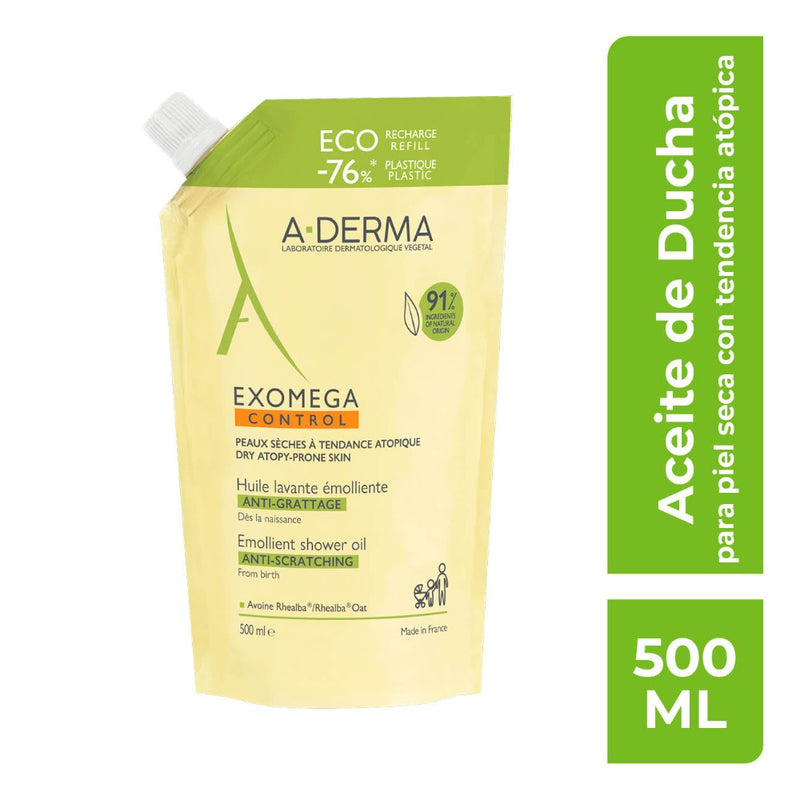 Exomega Aceite Dermolimpiador Para Piel Seca 500ml.