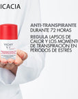 Vichy Desodorante Stress Resist Roll-On Antitranspirante 50ml.