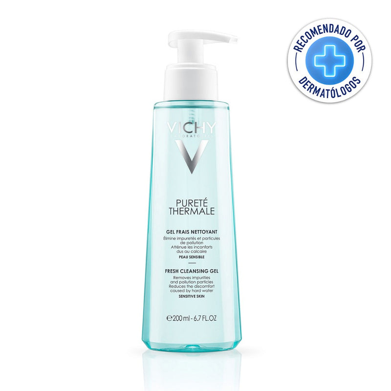 Vichy Pureté Thermale Gel Mousse Limpiador Facial 200ml.