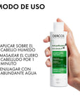 Vichy Dercos Shampoo Anticaspa Cabello Graso 200ml.