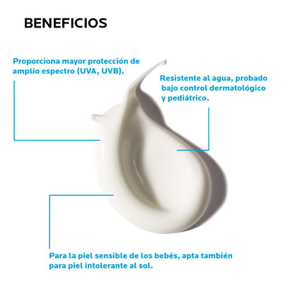La Roche-Posay Anthelios Lait Solar Protección Alta para Bebés FPS50+ 50ml.