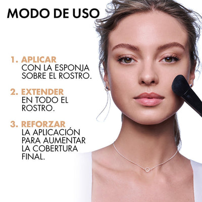 Vichy Dermablend Covermatte Polvo Compacto Alta Cobertura Tono #55 Bronze 9.5g.