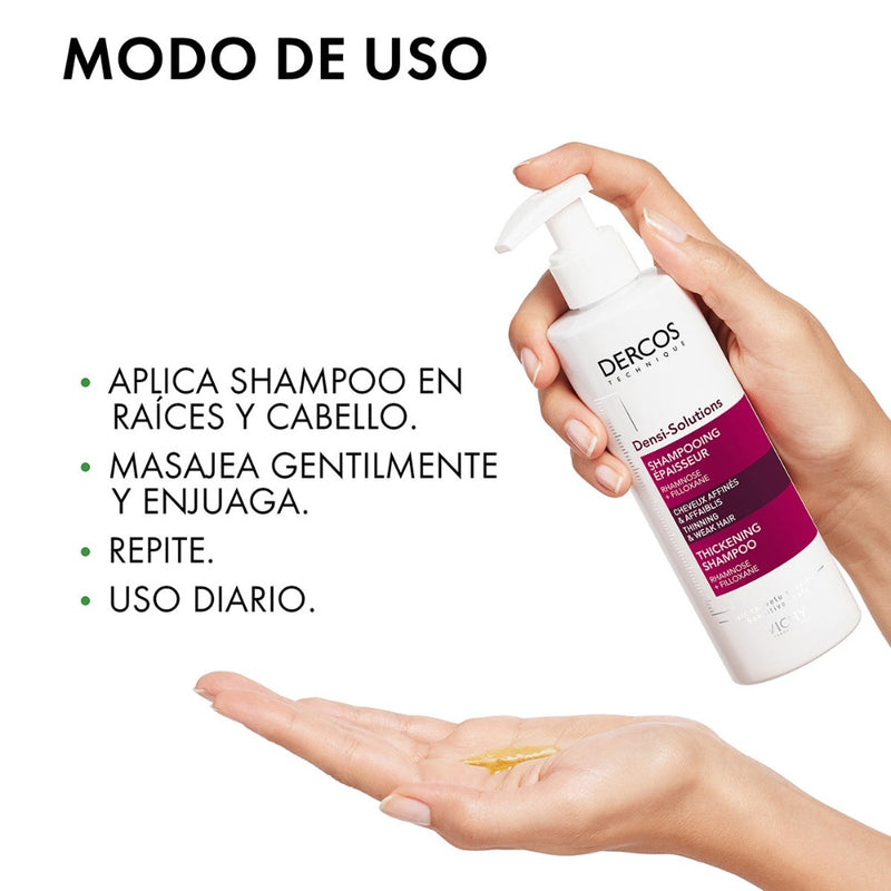 Dercos Densi-Solutions Shampoo Densificador 250ml