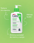 CeraVe Crema Limpiadora Hidratante para Piel Normal a Seca 236ml.