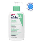 CeraVe Gel Limpiador Espumoso 236ml.
