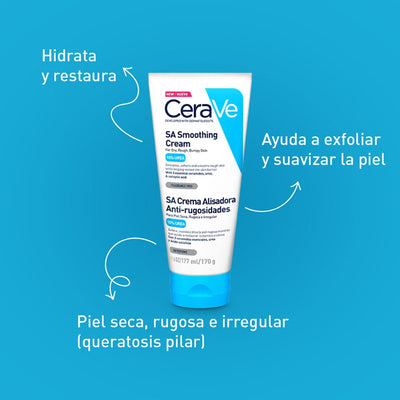 Cerave Crema Alisadora Anti-Rugosidades Smoothing 177ml