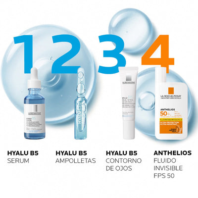 La Roche-Posay Hyalu B5 Ampolletas Rellenadoras Anti-Edad 7x1.8ml.