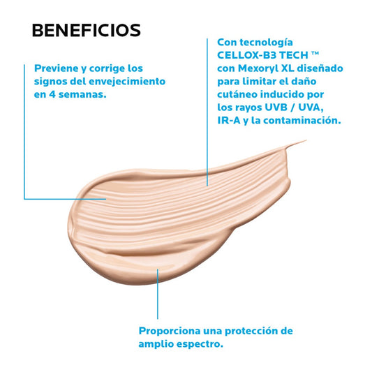 La Roche-Posay Anthelios Age Correct Protector Solar con Color FPS50+ 50ml.