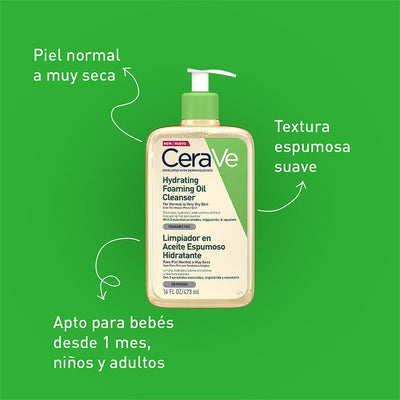 Cerave Hydrating Oil Cleanser 473ml