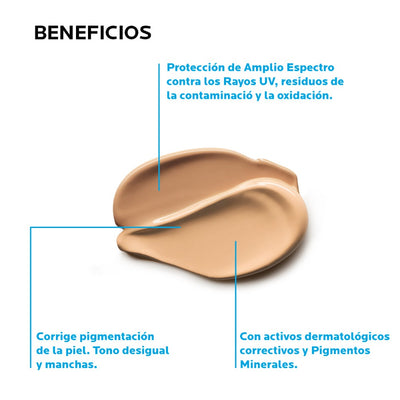 La Roche-Posay Anthelios Pigment Correct Crema Protectora FPS50+ Tono Medium 50ml.