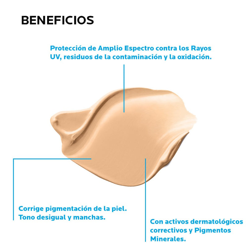 La Roche-Posay Anthelios Pigment Correct Crema Protectora FPS50+ Tono Light 50ml.