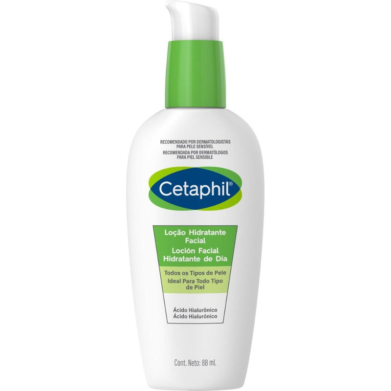 CETAPHIL Loción Facial Hidratante Día con Ácido Hialurónico 88ml