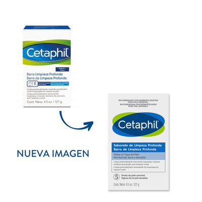 CETAPHIL Barra de Limpieza Profunda 127g