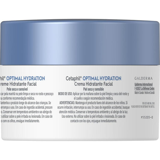 Cetaphil Optimal Hydration Crema Hidratante Facial Día 48g