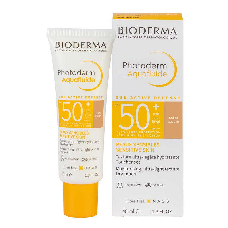 Bioderma Photoderm Aquafluido SPF50+ Dorado T/Seco 40ml