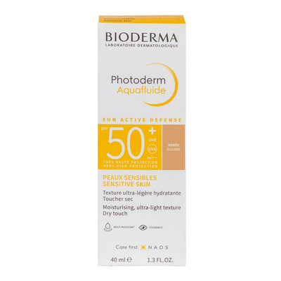 Bioderma Photoderm Aquafluido SPF50+ Dorado T/Seco 40ml