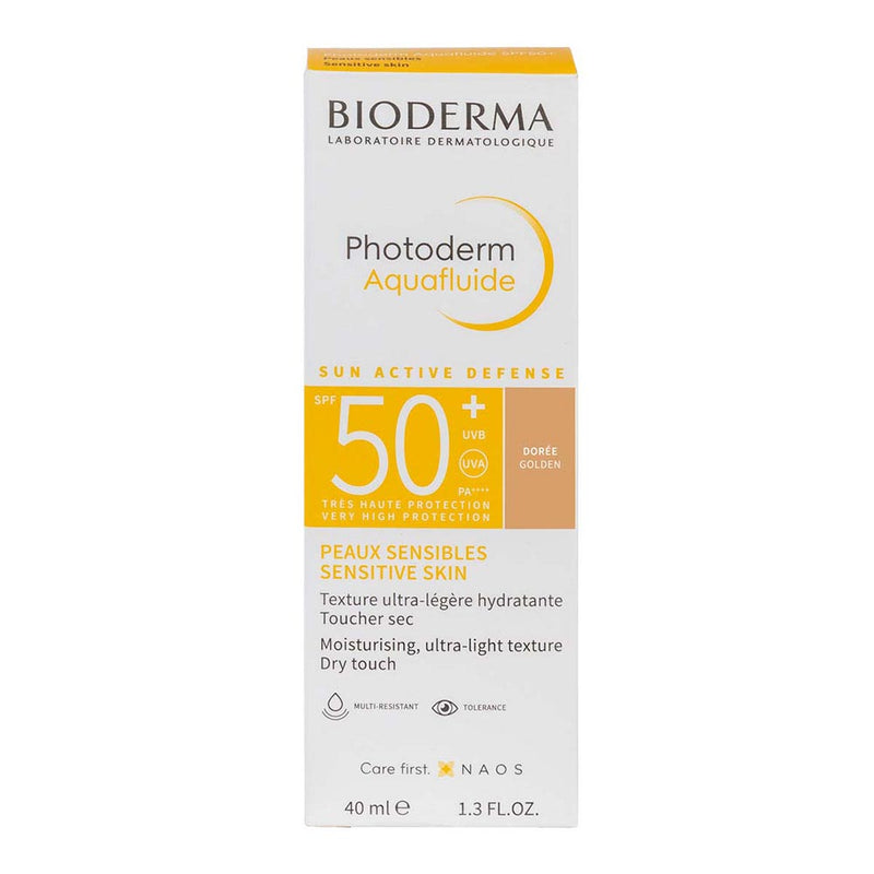 Bioderma Photoderm Aquafluido SPF50+ Dorado T/Seco 40ml