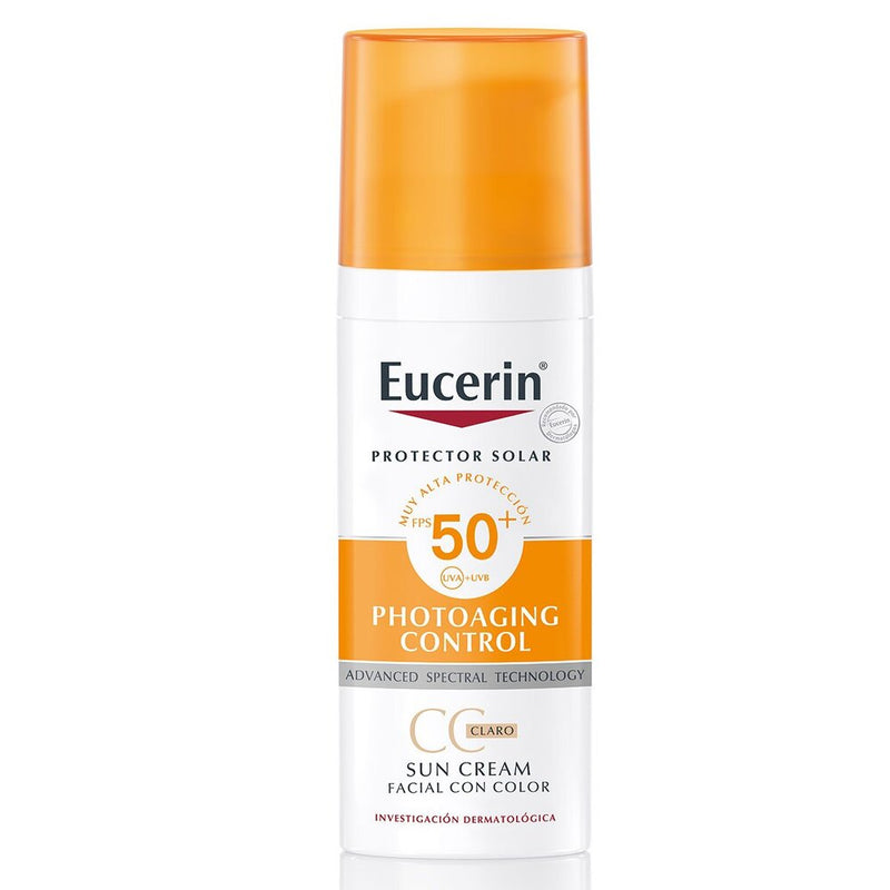 Eucerin Sun CC Cream FPS50+ (Tono Claro) 50ml