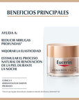 Eucerin Hyaluron-Filler Elasticity Crema de Noche Antiedad 50ml.