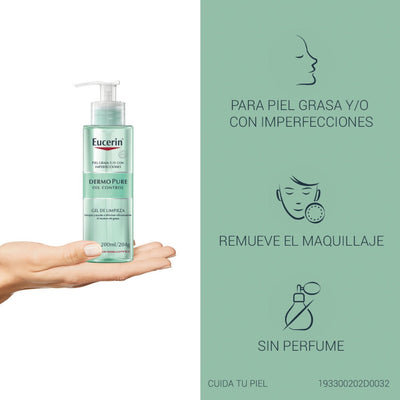 Eucerin DERMOPURE Gel Limpiador 200 ml