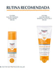 Eucerin SPF 50+ Oil Control Protector Solar Matificante Tono Claro 50ml.