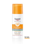Eucerin SPF 50+ Oil Control Protector Solar Matificante Tono Claro 50ml.