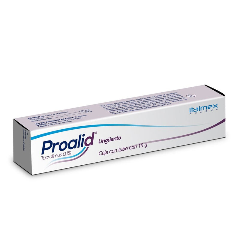 Proalid Ungüento Antiinflamatorio y Antialérgico 0.1% 15g.