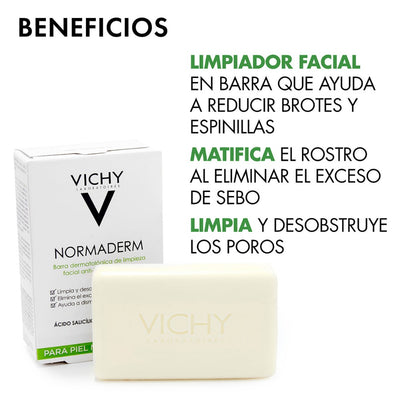 Normaderm Barra limpiadora facial 70g