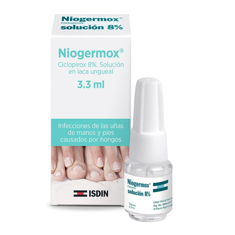 ISDIN Niogermox Solución 8% en Laca Ungueal 3.3ml.