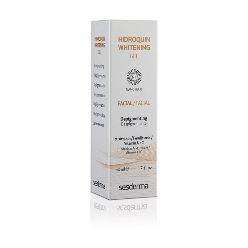Sesderma Hidroquin Whitening Gel Despigmentante Iluminador Facial 50ml.