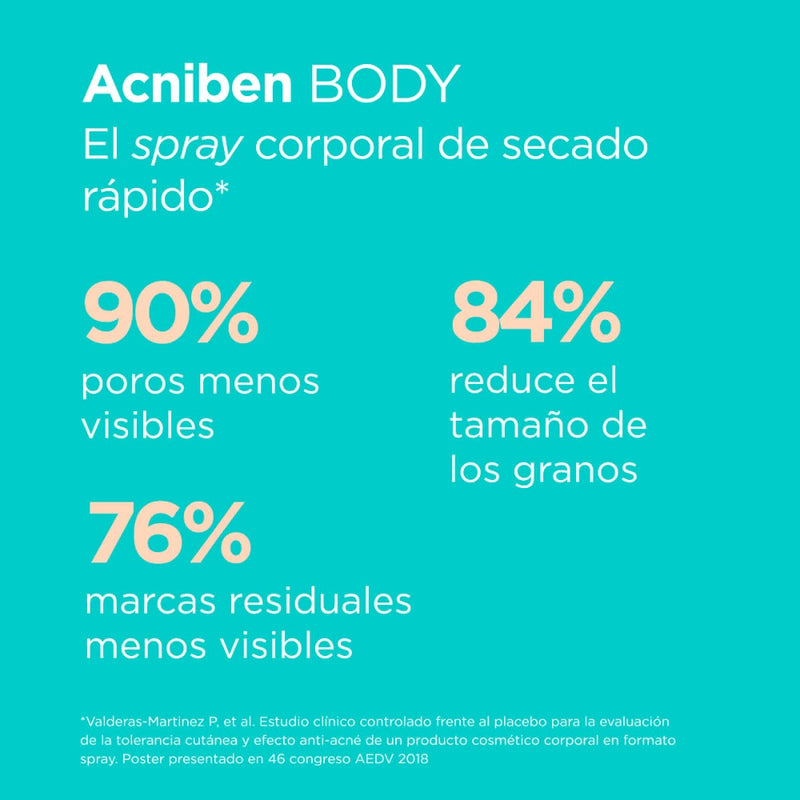 Acniben Body Spray Renovador 150ml.
