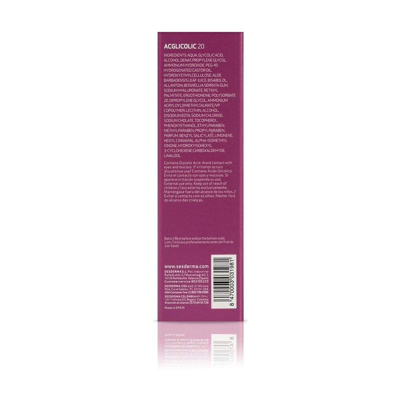 Sesderma Acglicolic 20 Gel Hidratante Renovador 50ml.