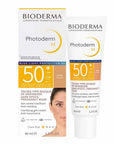 Bioderma Photoderm M V2 Dorado FPS 50+ Protector Solar con Color 40ml.