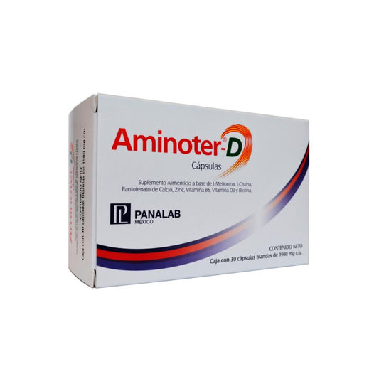 Aminoter D 30/Capsulas